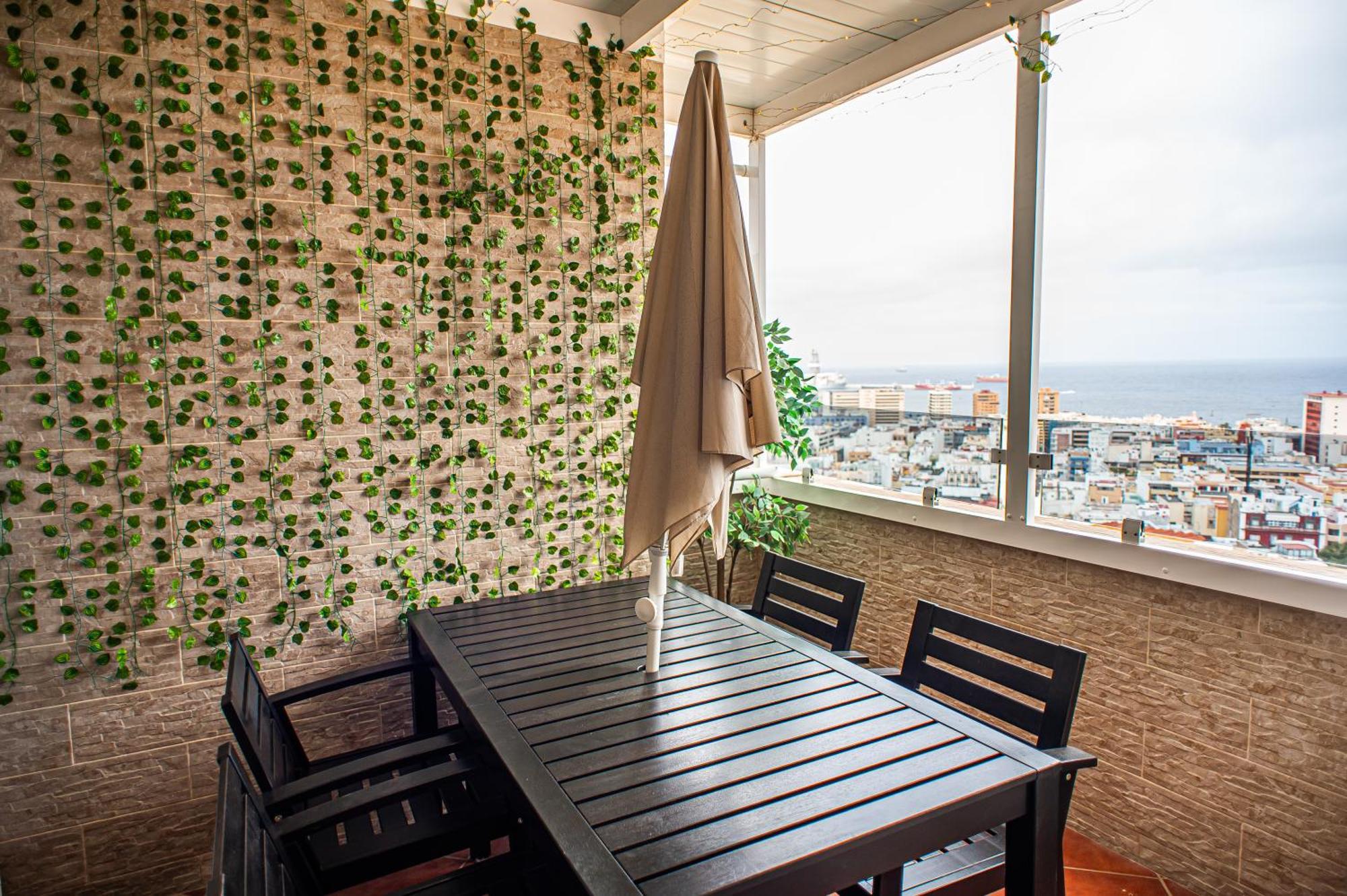 Ferienwohnung Atico Con Vistas Al Mar Cerca Del Casco Historico Las Palmas / Gran Canaria Exterior foto